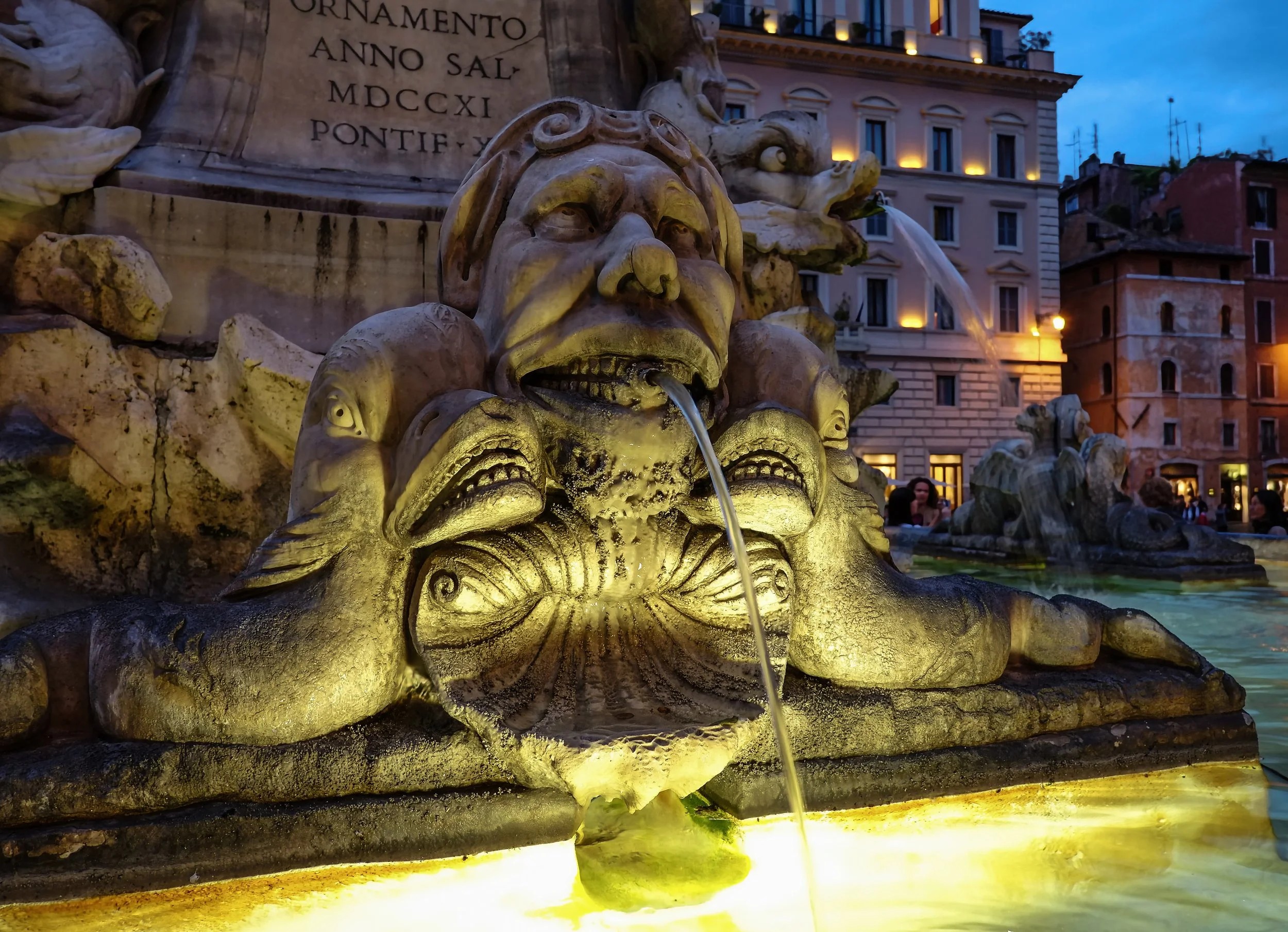 Pantheon Fountain
